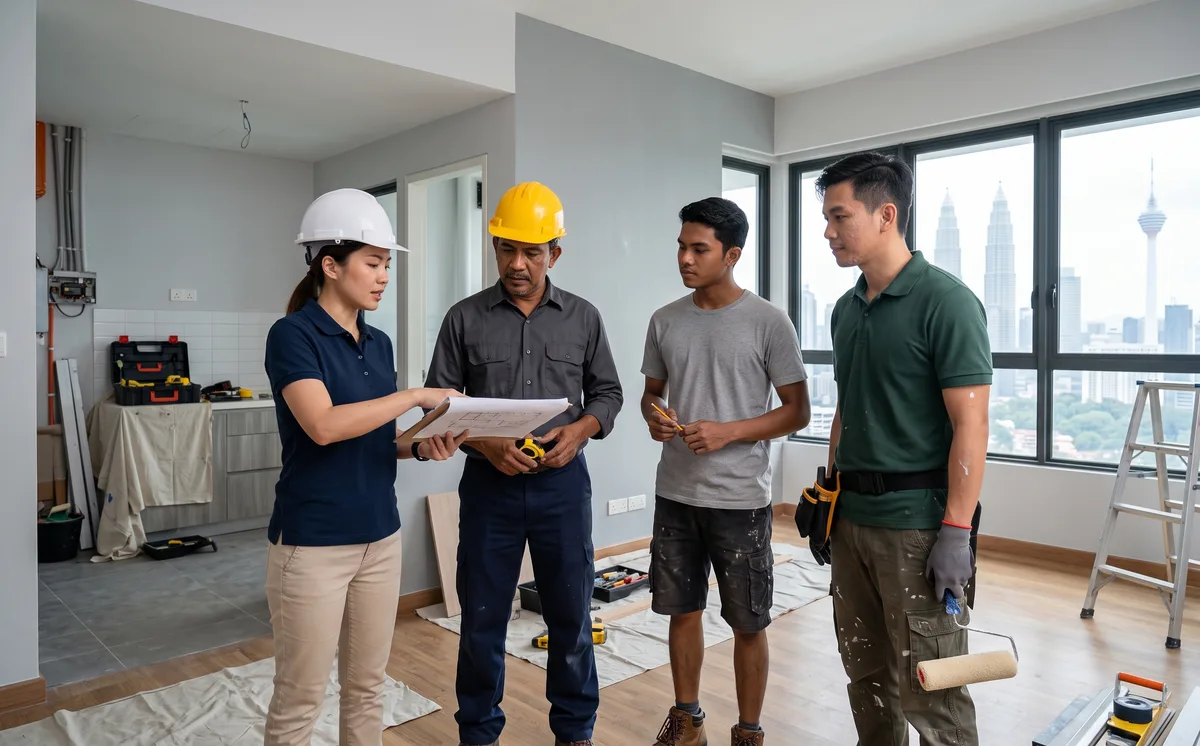 Contractor team site review and scope planning