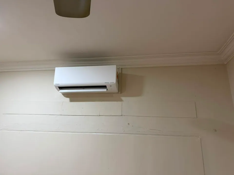 Owner-supplied image of a wall-mounted aircond unit