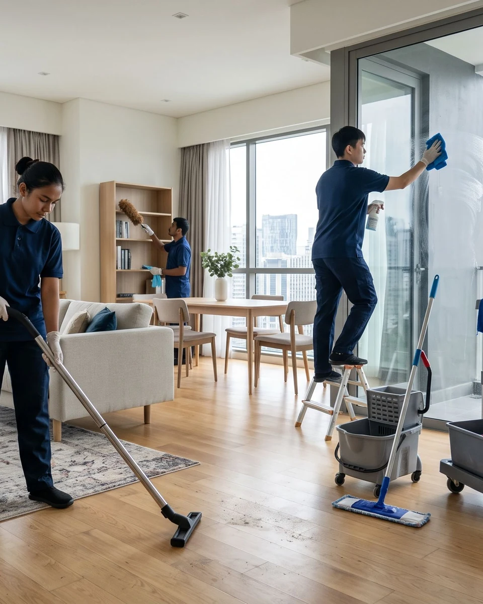 Pakar servis cuci rumah dan deep cleaning di Kuala Lumpur